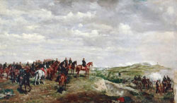 Napoleon III a la bataille de Solferino